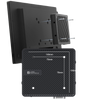 Logic Controls Elite 9550 Compact Computer easily mounts to displays with universal VESA mounting.