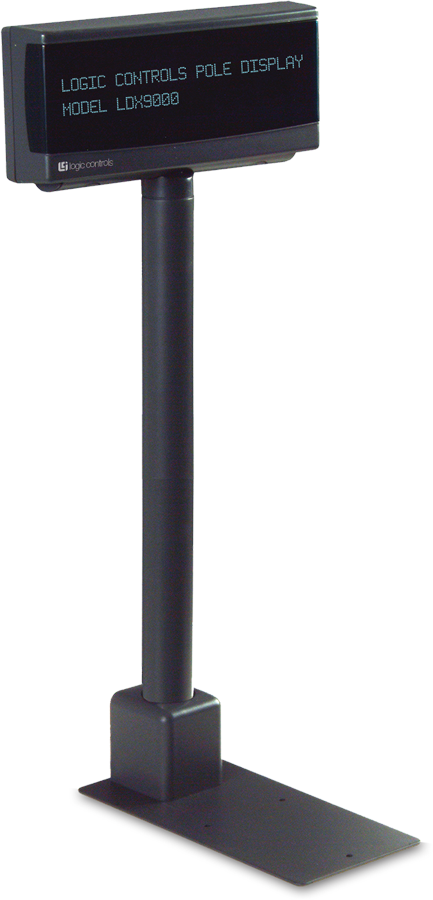Logic Controls LDX9000 USB-Powered Fluorescent Customer Pole Display