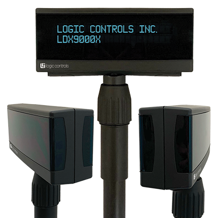 Logic Controls LDX9000X Dual-Sided Fluorescent Customer Pole Display