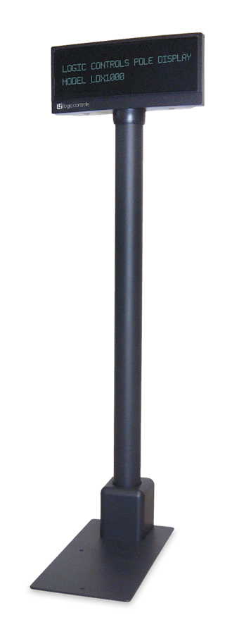 Logic Controls LDX1000 USB-Powered Fluorescent Customer Pole Display