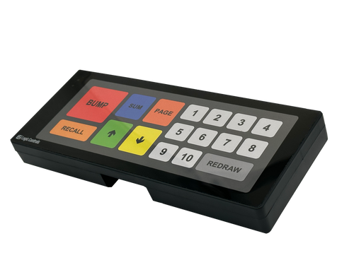 Logic Controls KB9000 Bump Bar side view without mounting bracket