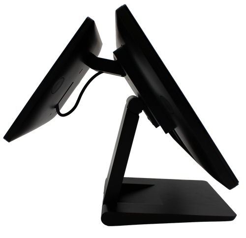 Logic Controls LogicTouch Elite 15.6" POS All-in-One Terminal with 11.6" Customer-facing Screen