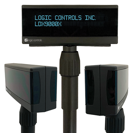 Logic Controls LDX9000X Dual-Sided Fluorescent Customer Pole Display