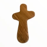 Olive Wood Palm Pocket Cross