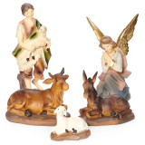 11pc Colored Nativity Set - 6"
