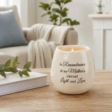 “In Remembrance of My Mother” Memorial Candle