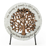 The Tree of Life Garden Stone with Easel