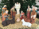 12-Piece Indoor/Outdoor Nativity Set - 32"