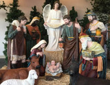 Life-Size 12-Piece Outdoor Nativity Set - 48"