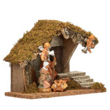Fontanini 5-PC Lighted Wedding Nativity Set with Italian Stable - 5" Scale