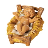Fontanini Nativity Figurine - Baby Jesus with Manger – 5"