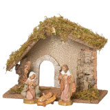 Fontanini 3-PC Nativity Starter Set with Italian Stable - 5" Fontanini 3-PC Nativity Starter Set with Italian Stable - 5"