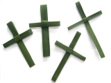 Small Palm Crosses - Handmade from Fresh Palm Branches