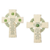 Celtic Cross 7in Faithstone with Verse