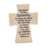 Serenity Prayer Cross, 4.25"