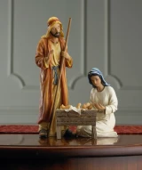 Three Kings Nativity 11-Piece Indoor Deluxe Nativity Set - 14" Figures 