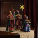 Three Kings Nativity 11-Piece Indoor Deluxe Nativity Set - 14" Figures 