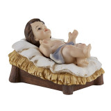 2-Piece Christ Child in Manager Figurine