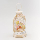 "God Created Everything" Lighted Shimmer Lantern - 6"