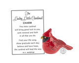 The Lucky Little Cardinal Charms