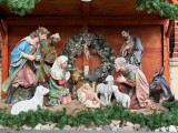 Holy Family Figures - Large Colored 39" Outdoor Nativity 