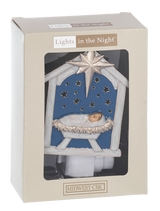 Baby Jesus in Manger Night Light 