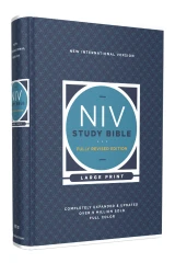 New International Version Study Bible - Fully Revised Edition - Large Print