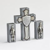 Armor of God Block Cross Set - 3-Piece Set 