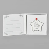 "Baby's First Christmas" Star Ornament - Caroline Collection 