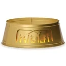 Lighted Nativity Tree Collar 