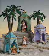 Fontanini Blue King's Tent - 5" Scale
