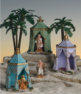 Fontanini Purple King's Tent - 5" Scale