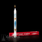First Light Baptismal Candle - English & Spanish