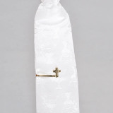 First Communion Cross Gold Tie Bar