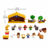Fisher-Price Little People Nativity Scene Playset – 17 Pieces