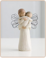 Hold lose that which we hold dear...“This piece can be about the feeling you get from holding a child, or the child can represent something you want to protect ... a person, a memory, a relationship, a dream, a belief. Thus, the sentiment ‘hold close that which we hold dear’ can refer to someone or something tangible — or intangible and ethereal.”