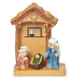 Children’s Nativity Set with Stable - 11-Pieces