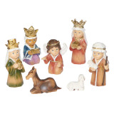 Children’s Nativity Set with Stable - 11-Pieces