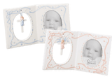 Keepsake Frame with Hanging Cross & Praying Child - Valencia Collection
