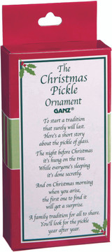 Christmas Pickle Hanging Ornament