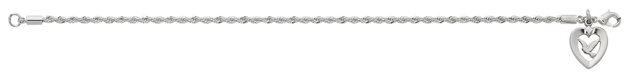 Bracelet Ange Gardien - Cadeau Communion, Confirmation, Baptême - Bijou Fantaisie Fille - Perles, Zirconium, Cœurs - Ajustable