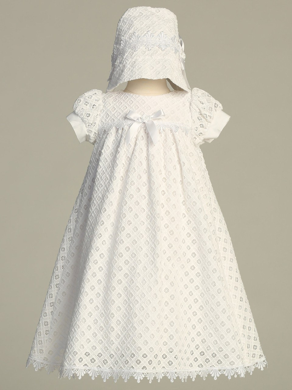 Autumn - Embroidered Cotton Eyelet Dress Autumn - Embroidered Cotton Eyelet Dress