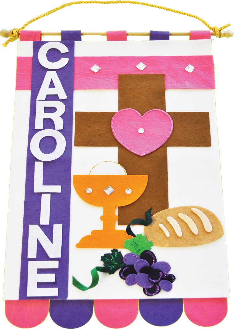 First Communion Banner Kit, For Boys or Girls