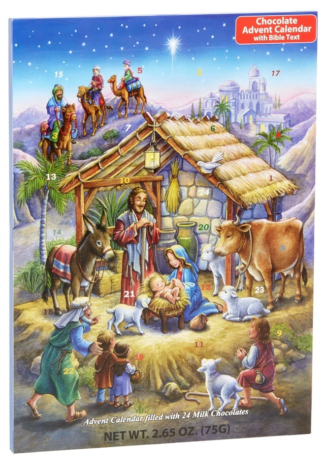 Nativity Chocolate Advent Calendar 