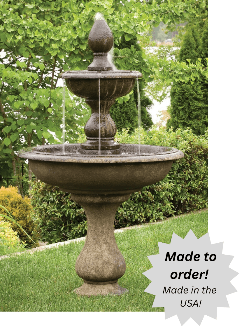 Two Tier Vincenza Outdoor Fountain - 67"