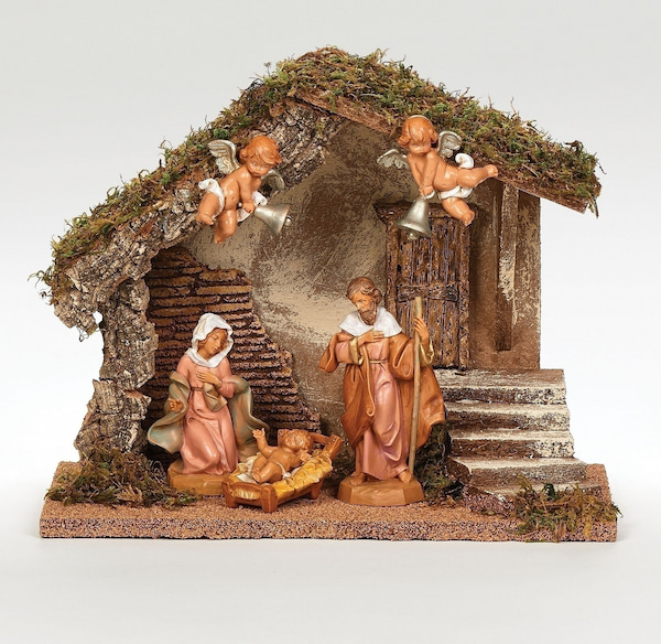 The Fontanini Nativity Wedding Creche from Gifts With Love.