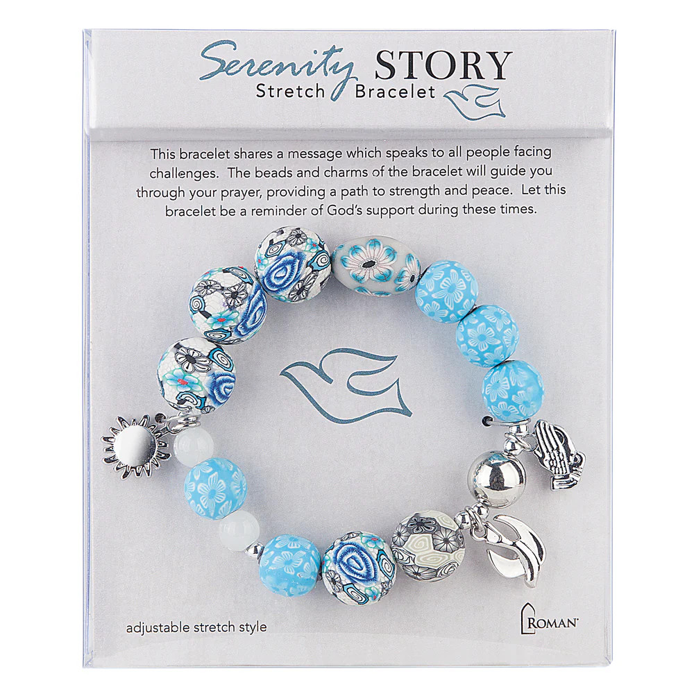 Serenity Clay Story Bracelet