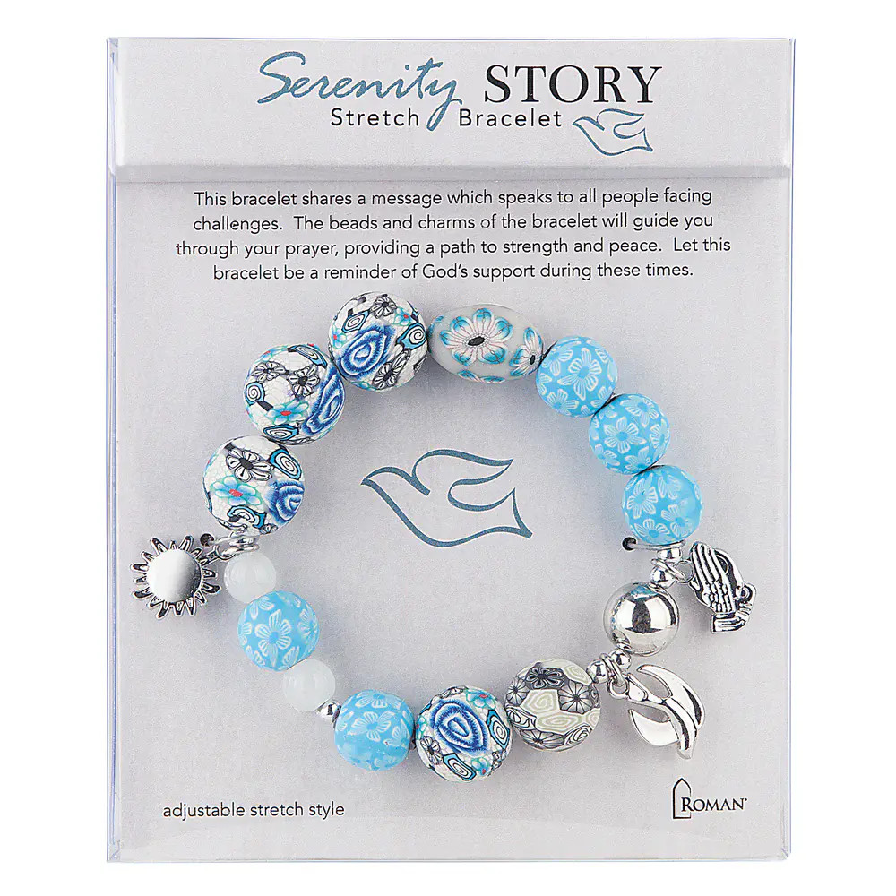Serenity Clay Story Bracelet