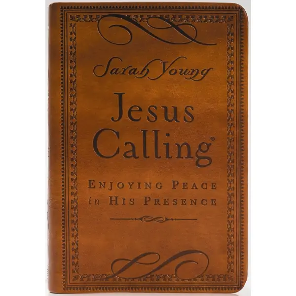 Jesus Calling - Enjoying Peace in His Presence - Deluxe Imitation Leather Edition