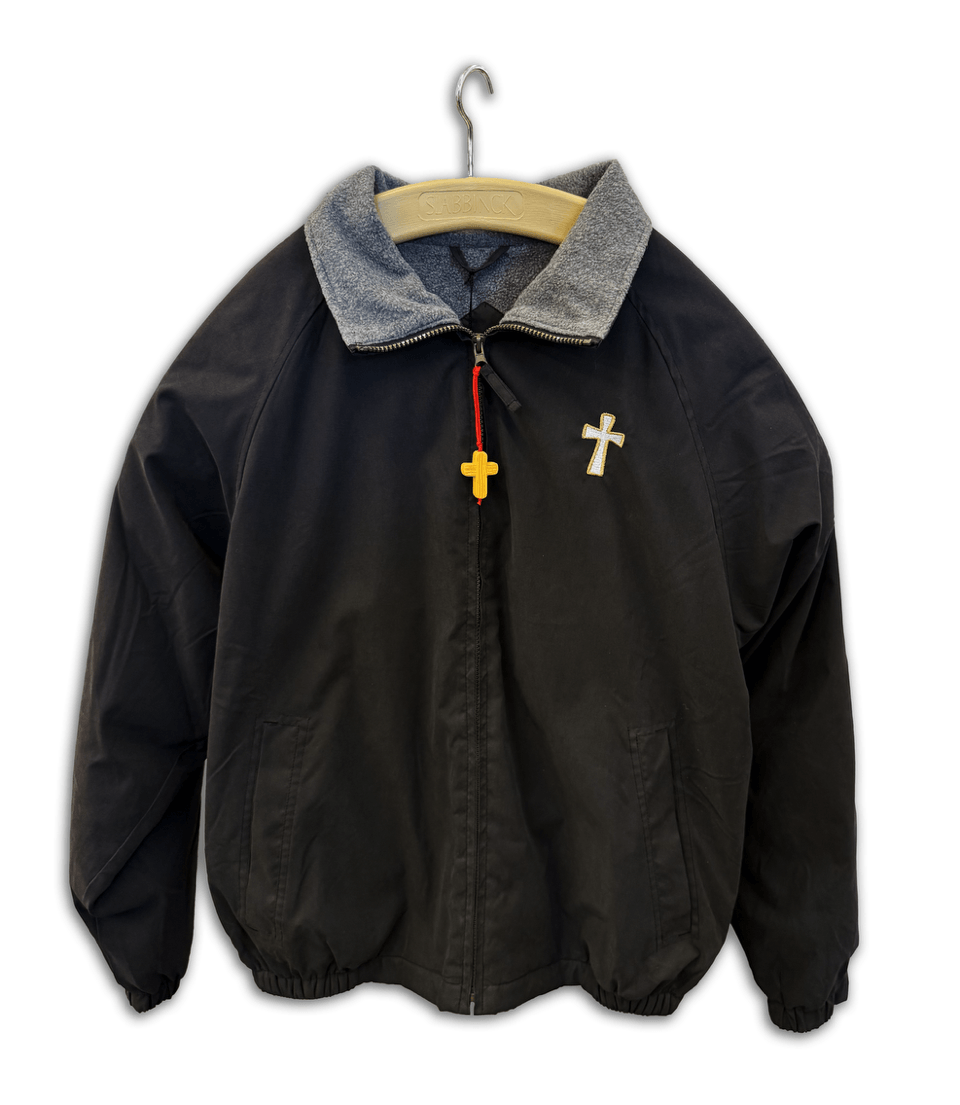 Wooden-Style Cross Zipper Pull